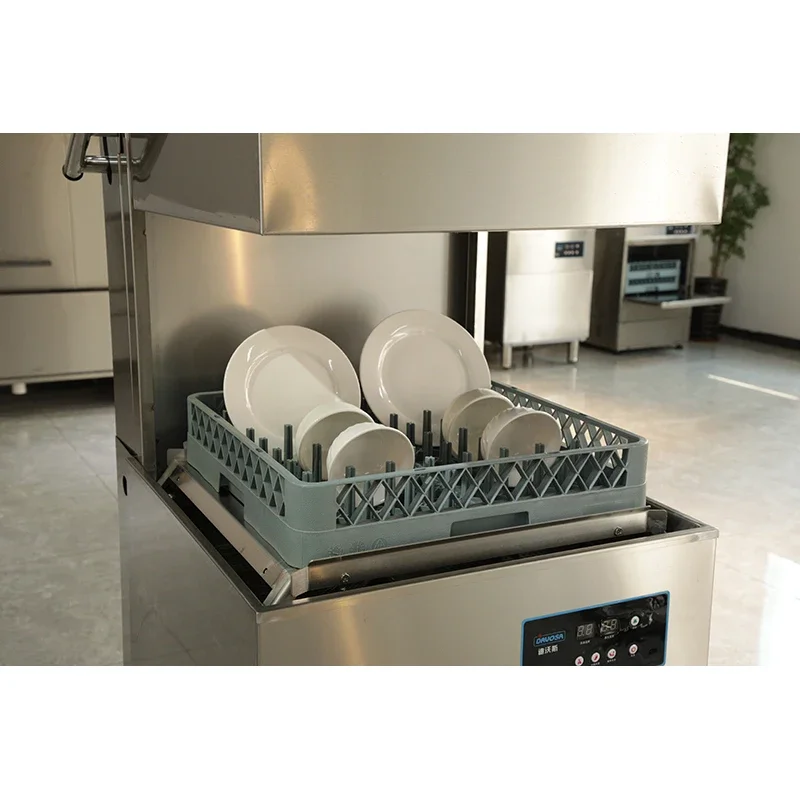 

High Efficiency Commercial Automatic Dishwashing Machine 304 Stainless Steel for Hotels and Restaurants Electric Power Source