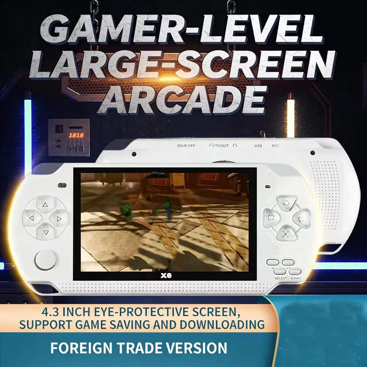 Consoles de Jogos Portáteis Re - Retro Gaming X6 avaliação e preço