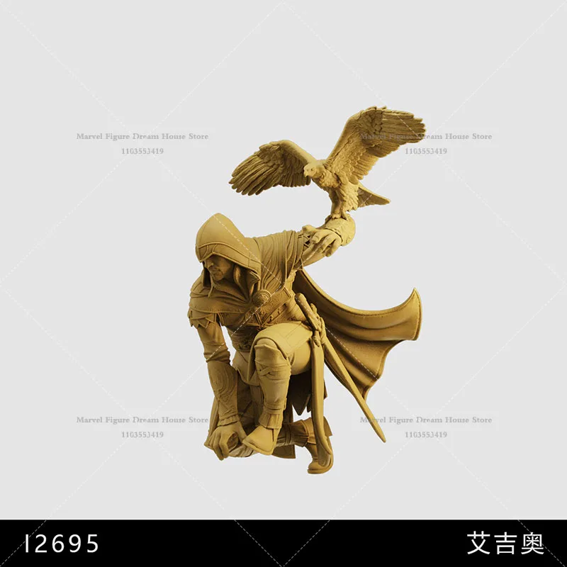 1/64 1/43 1/35 مقياس مشهد مصغر دمية عصر النهضة فترة قاتل الإخوان مسار الانتقام غير معقولة الأبيض شخصية صغيرة