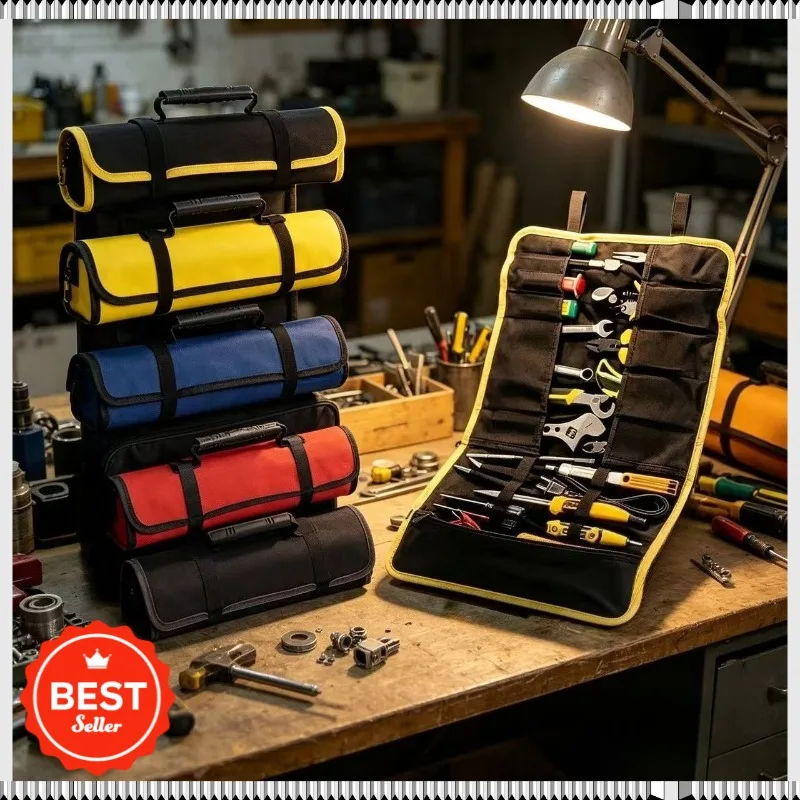 New Hot Selling Coil Type Repair Kit Is A Portable and Easy-to-use Multifunctional Dust-proof Oxford Cloth Material Coil Kit
