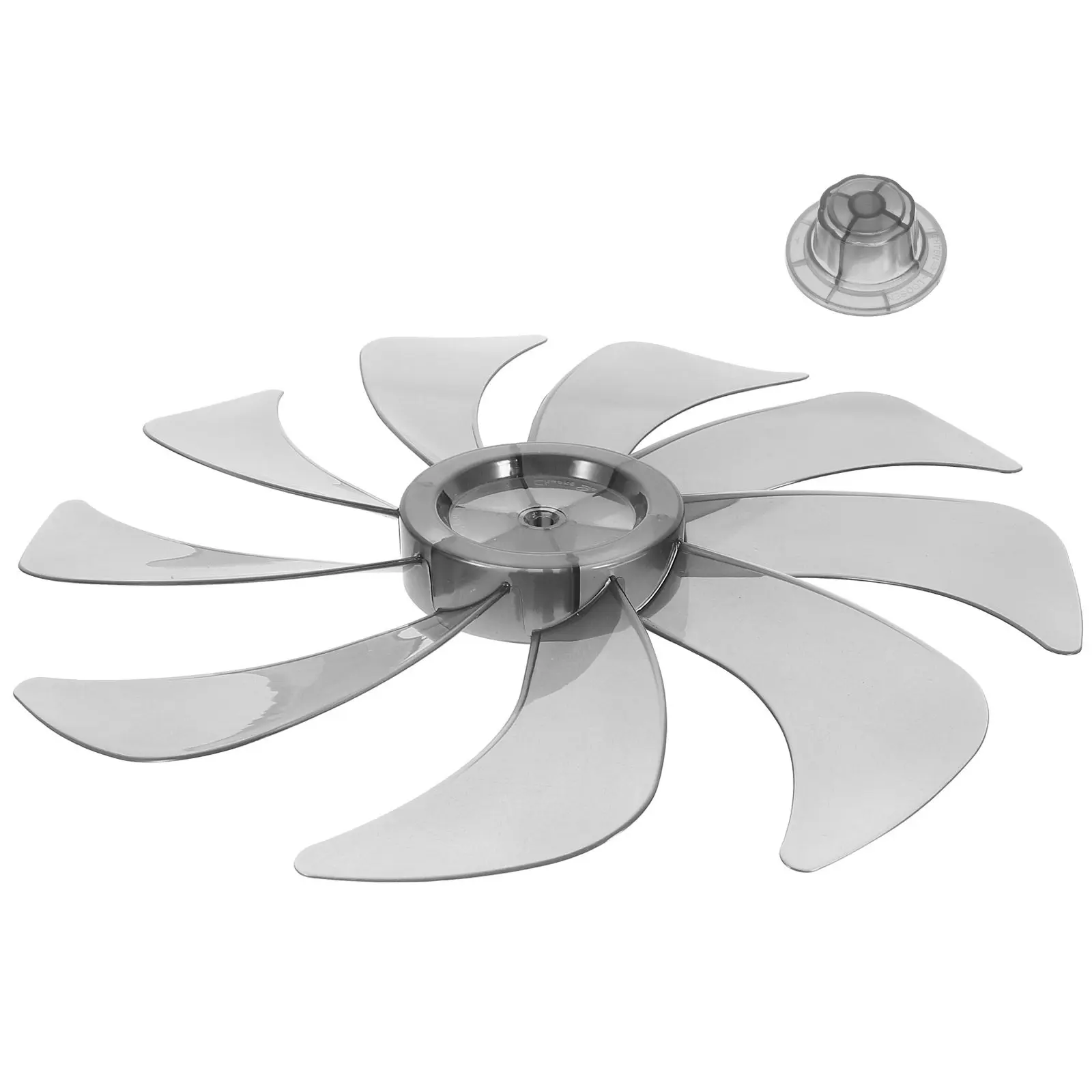 

Универсальные 14-дюймовые 9-лопастные электрические вентиляторы: аксессуары и запчасти из полипропилена для напольных, настольных и настенных вентиляторов, черные, прозрачные, для использования в помещении