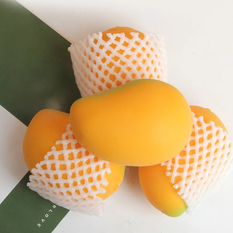 Symulacja dekompresji - zabawka do ściskania mango, kulka tofu do wyładowywania emocji, zabawka antystresowa, małe zabawki i drobne upominki.