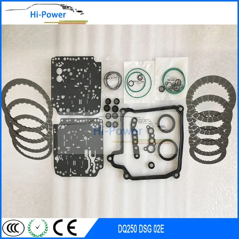 

DSG 02E DQ250 Automatic Transmission Repair Kit (original friction) For Audi Q3 A3 TT For VW Beetle Touran Sharan Gearbox