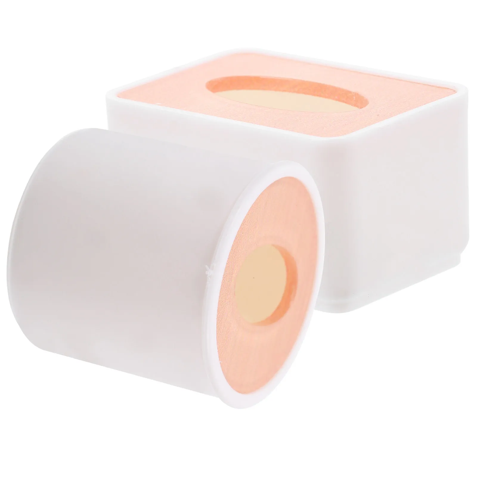 

2Pcs Miniature Tissue Box Realistic Paper Towel Holder Decor for Dollhouse Kitchen Living Room Micro Scale Home Interior