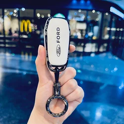 For Ford Figo 2017 Mondeo 5 Ecosport Fiesta Mk8 Everest Ranger NEW TPU Car Flip Remote Key Case Cover Shell Fob Bag Keychain
