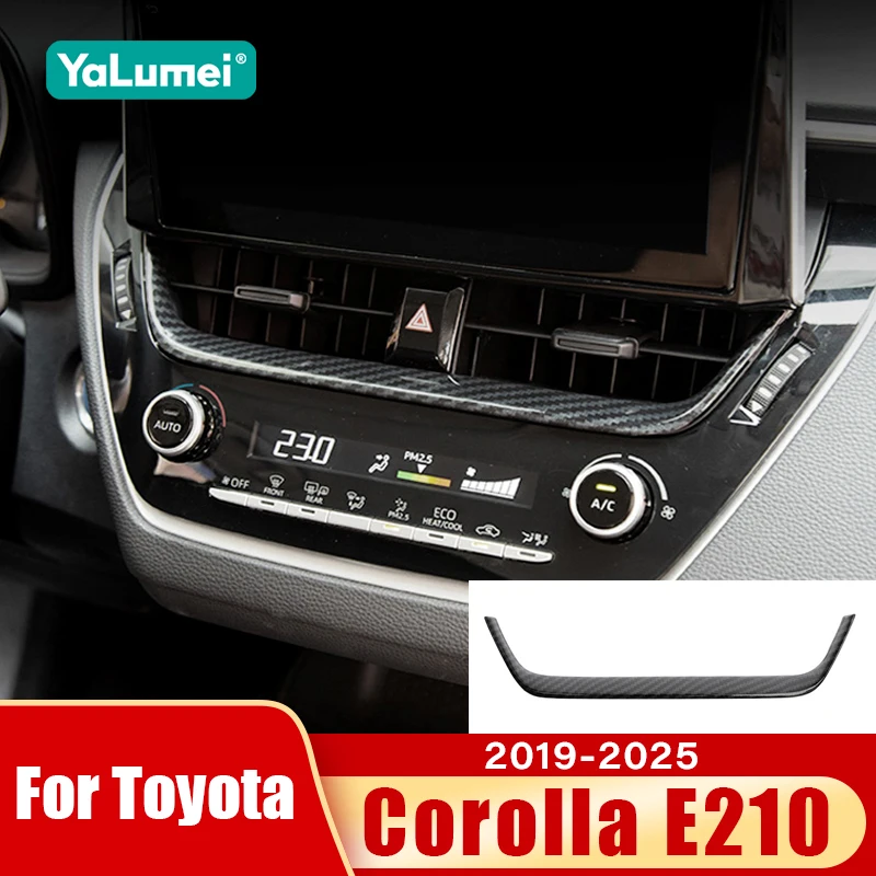 Für Toyota Corolla E210 2019 2020 2021 2022 2023 2024 2025 Hybrid Auto Klimaanlage Knopf Vent Outlet Abdeckung Zubehör