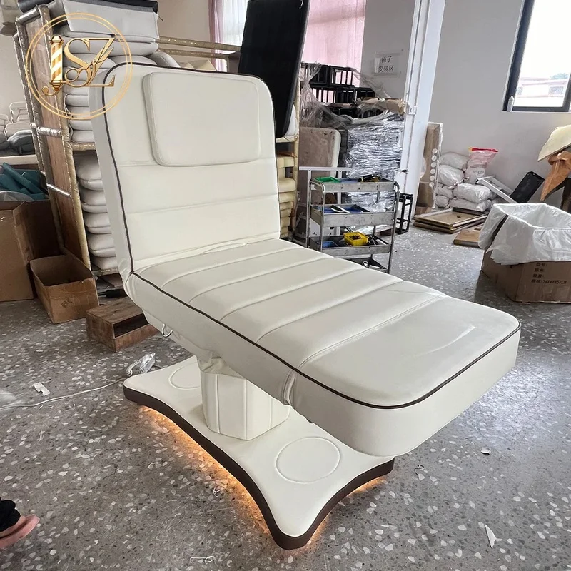 Hot Selling Luxury Electric Lash Bed Beauty Salon Massage Table Esthetican Stretcher Lash Extension Facial Spa Bed