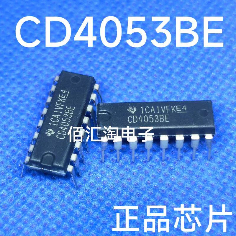 CD4053BE  Brand new genuine produc:PDIP-16