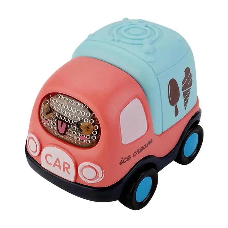 

Toddler Bath Toy Car Funny Inertia Cartoon Car Toy Set For Girls Impact & Fall Resistant Creative Mini Vehicles Small Car Toy