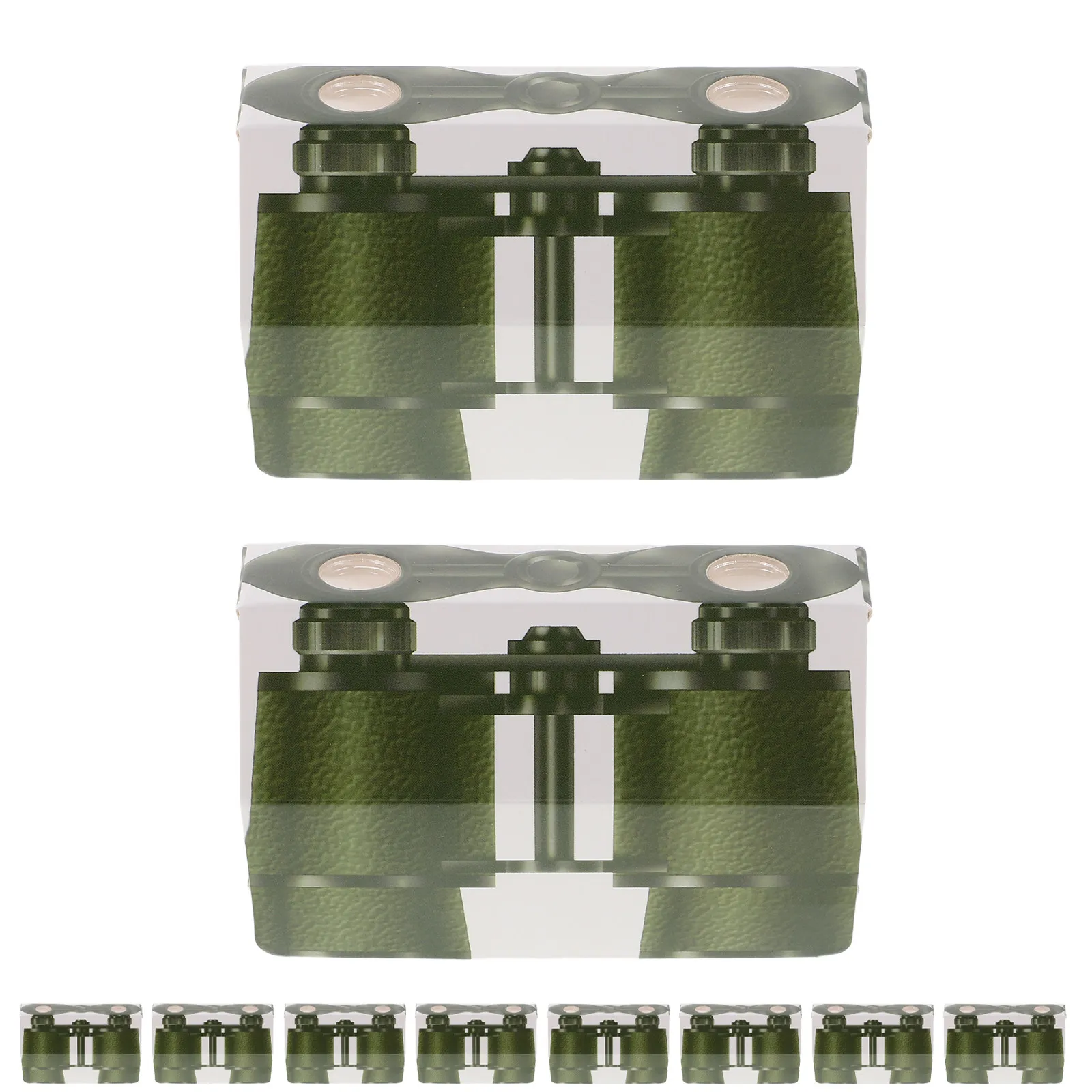 Set di 10 Pezzi di Carta per Bambini, Leggero, per Esplorazione Fai-da-Te, Apprendimento Educativo all'Aperto, Scoperta della Natura per Bambini Piccoli