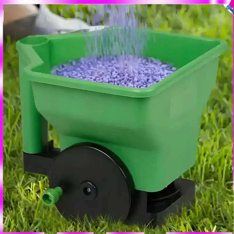 

N96R Handheld Spreader Planting Tool, Reusable Garden Supplies Spreader, 3L Portable Lawn Spreader, Handheld Green Spreader