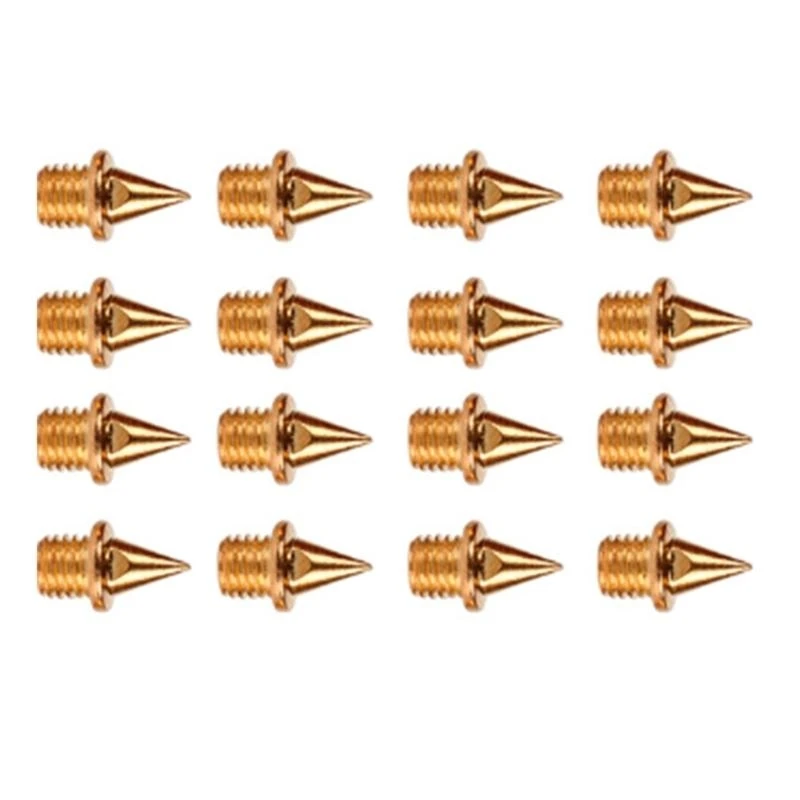 

16Pcs Titaniums Alloys Track and Country Spikes Short Running Shoes Spikes X7JD