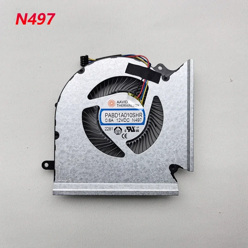 Fã novo e original para MSI, 1545, GE67, GL67, PABD1A010SHR, N497, N498