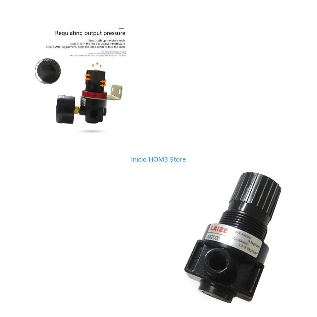 A5YD Pressure Relief Regulator G1/4 Pneumatic Reducing for Compressor