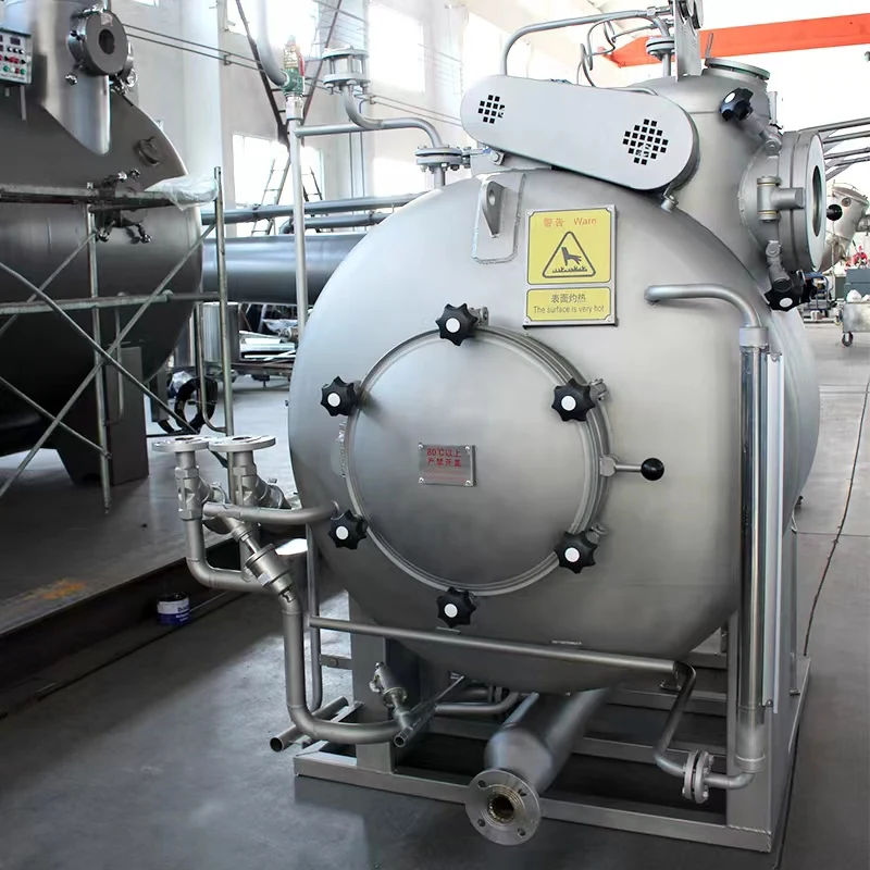 Macchina automatica per tintura a immersione Macchina per tintura tessile Macchina per tintura per tessuti a maglia campione in poliestere HTHP