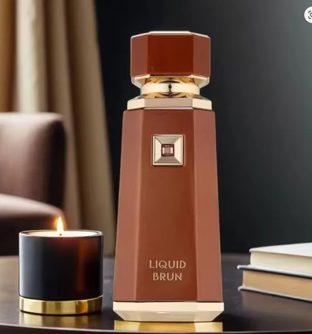 

French Avenue Liquid Brun Eau de Parfum Spray 3.4 Oz Original Arab Perfumes 100 ML Natural Lasting Woody Perfume Cologne for Men