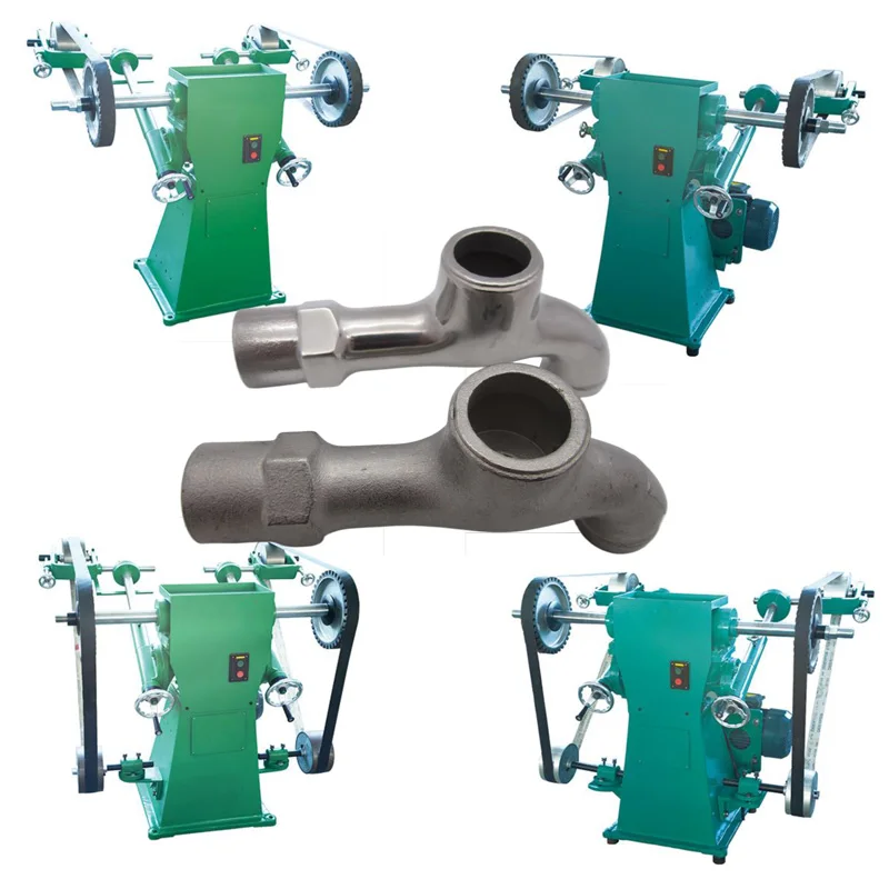 123Hot Polish Faucet Manual Abrasive Belt Sanding Brass Faucet Grinding Machine for Polishing Non Ferrous Hardware Fittings