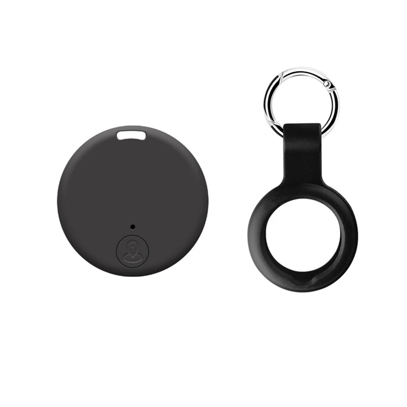 Mini GPS Tracker Wireless Bluetooth 5.0 Anti-Lost Device Smart Locator Pet Key Wallet Tracker With Silicone Case