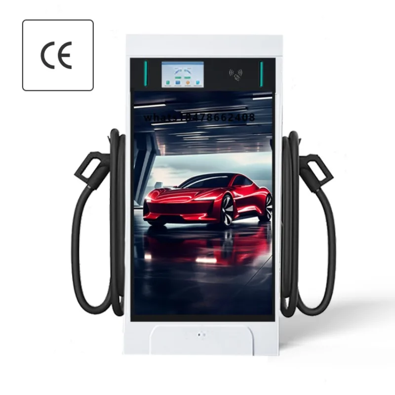 Dc Fast EV Charging Station with EV Charger 40kw to 80kw Capacity New Conditions Ccs2 Interface Standard