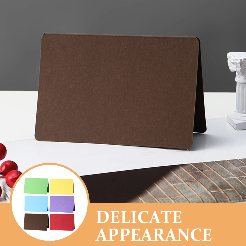 

30Pcs Blank Watercolor Cards Multi-Function Greeting Invitation Thank You Notes Thickened Paper for Painting Staining Daily Use