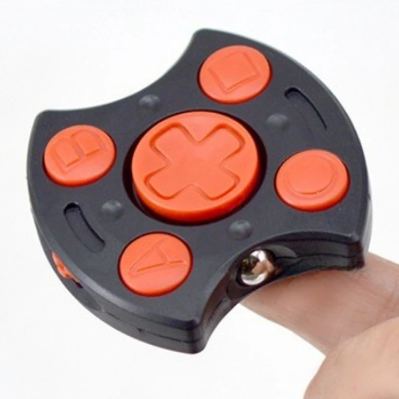 Ręka Fidget Spinne Roller Gamepad Cube Clicker EDC łagodzi stres zabawka Spinning Top Tip Gyro Antistresse dekompresja