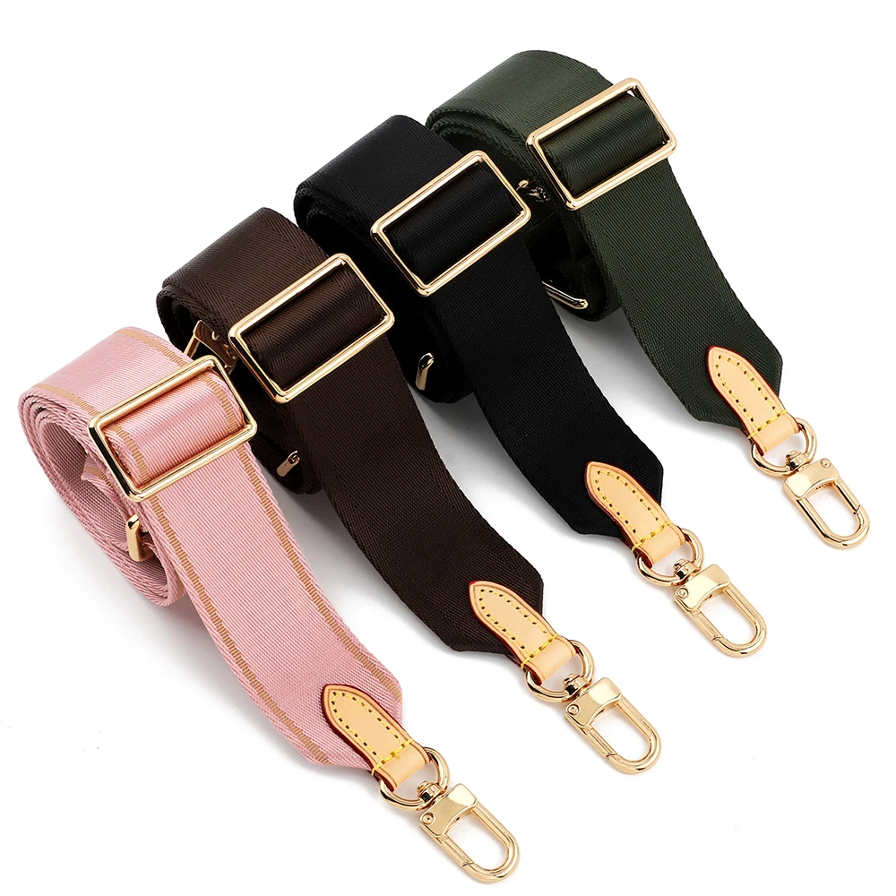 Fashion Adjustable 70-110cm Canvas Bag Strap Shoulder Strap Crossbody Strap Wide Bag Strap Bag Replacement Accessories for Women