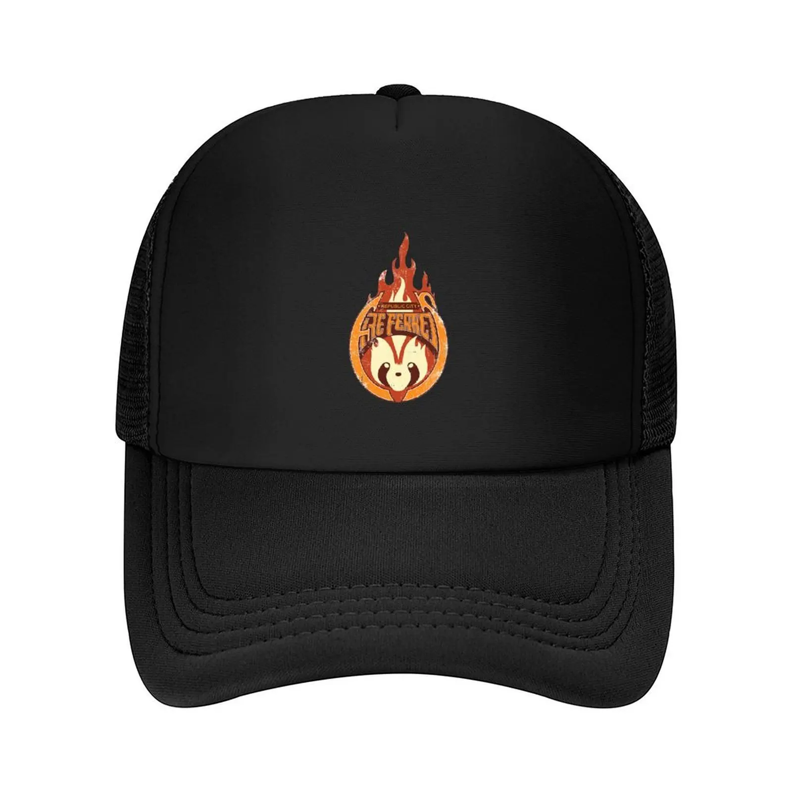 

Vintage Republic City Fire Ferrets Baseball Cap hiking hat Big Size Hat party Hat fashionable Elegant Women's Hats Men's