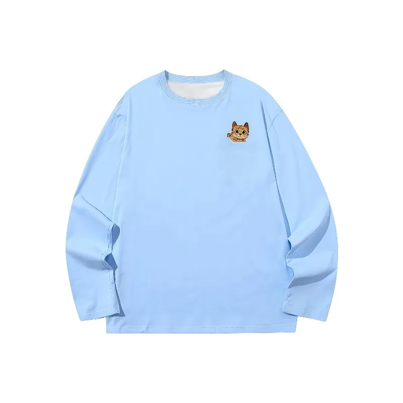 

Quick Dry Motorcycle T Shirt with 3D Print Design Long Sleeve Comfortable for Summer Riding Men Women