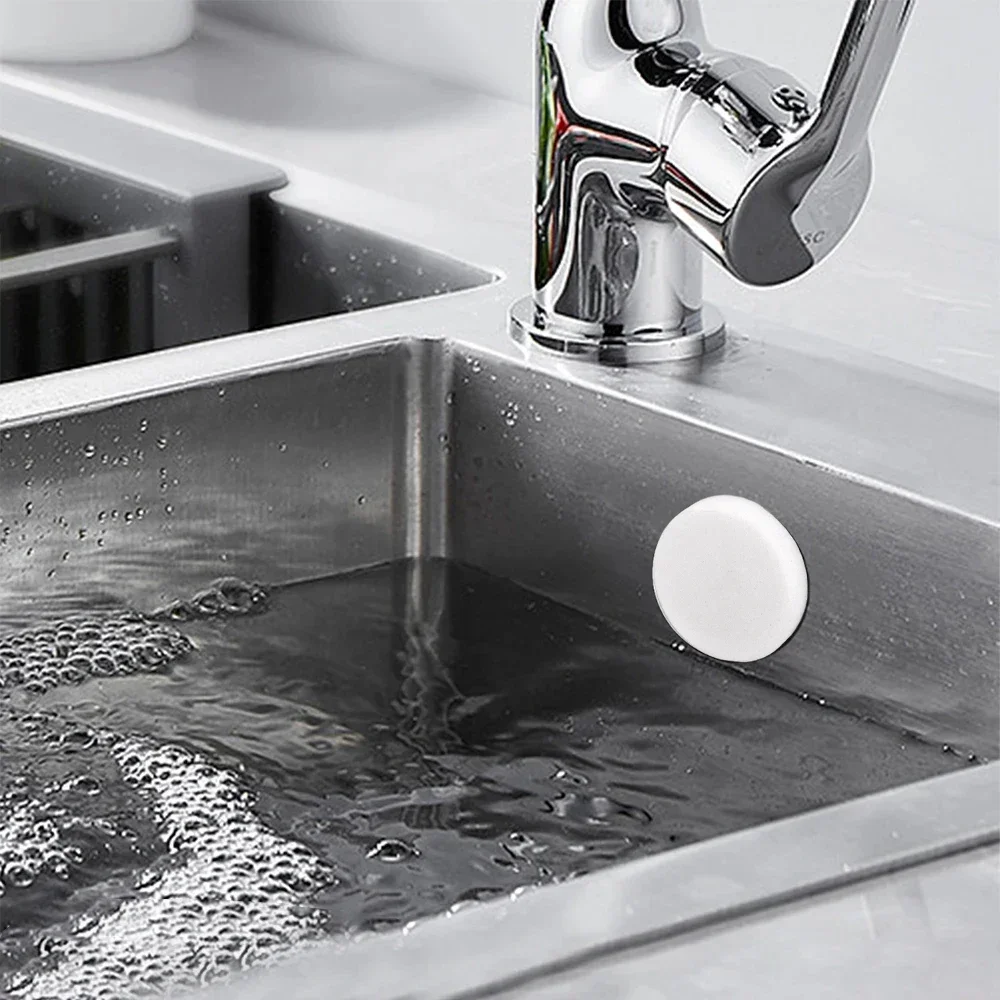 4PCS Wash Basin Overflow Cover Kitchen Bathroom Sink Hole Basin Trim Plug Remplacement Bath Drain Cap Overflow Ring Covers