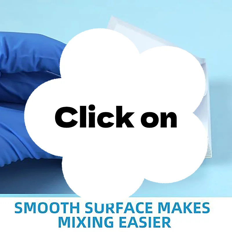 

50 листов/упаковка, одноразовые стоматологические смешиваемые двусторонние бумажные протезы, лабораторный цементный порошок, стоматологические инструменты, размер L/M/S