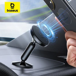 Baseus Universal Car Holder For Mobile Phone Holder Stand in Car Mount Phone Holder For Car 360 Degree Magnetic Car Phone Holder