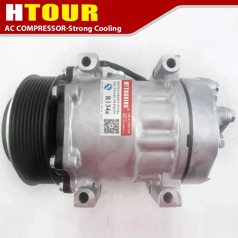 

Sanden SD7H15 Car Air A/C AC Compressor for Mack Volvo Trucks 21462260 1101053 214622601 54581 4581 4103 4110 8PK