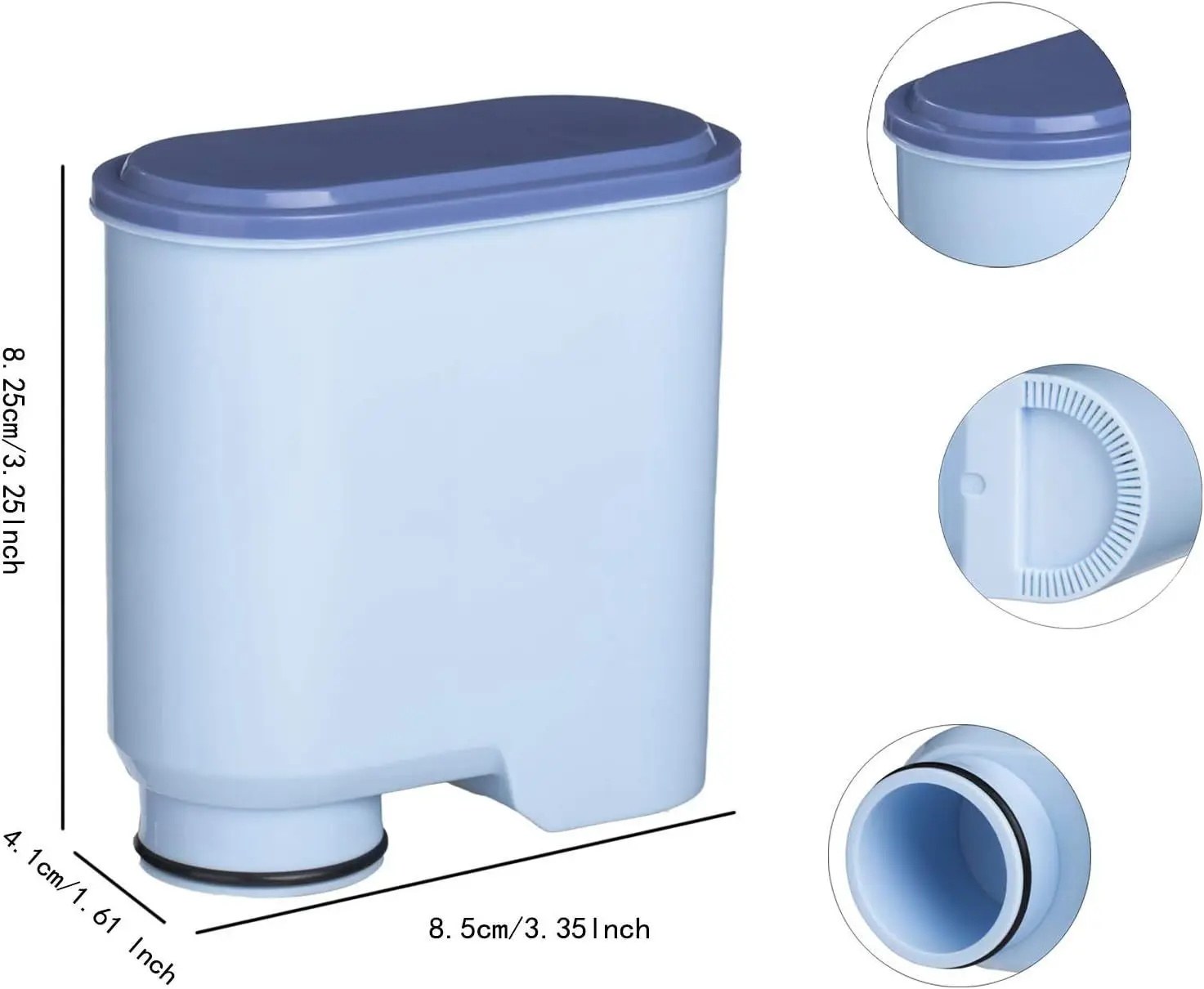 Water Filter for Philips AquaClean CA6903/10 CA6903/22 Filter Cartridge Compatible with Saeco Philips Latte GoCoffee Machine