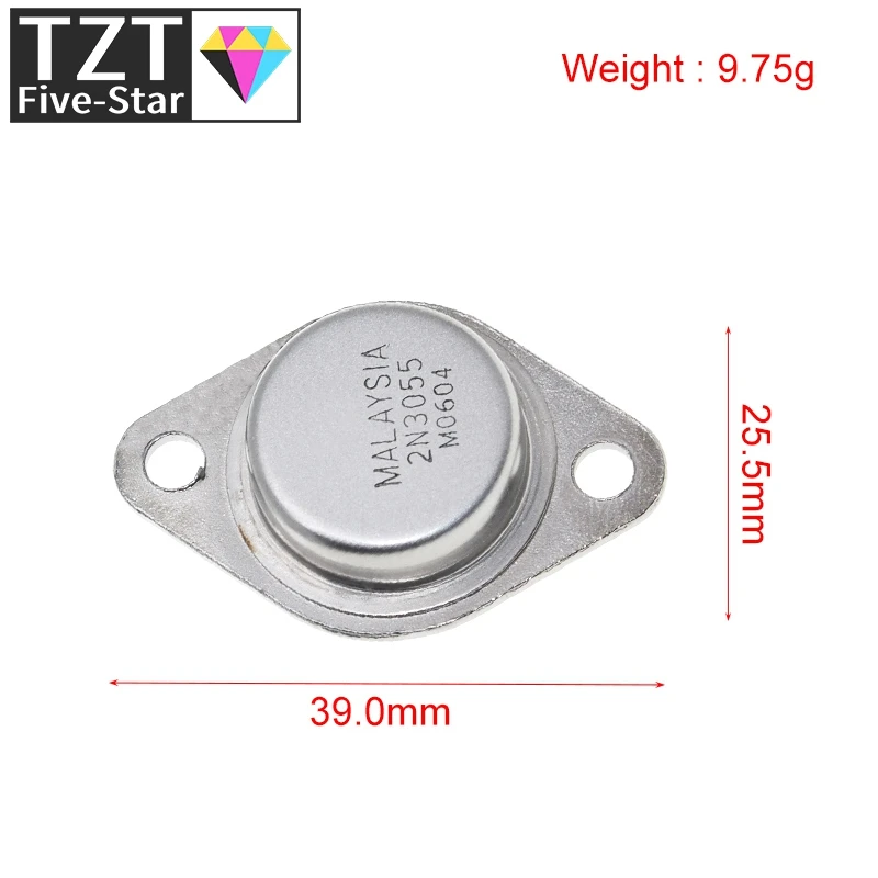 3/5 قطعة 2N3055 15A 60 فولت