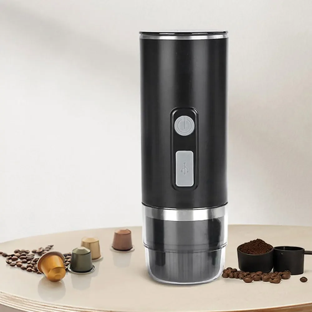 Macchina da caffè con riscaldamento Wireless 3 in 1 adatta a Capsule di raffica Dolce/caffettiera in polvere da campeggio