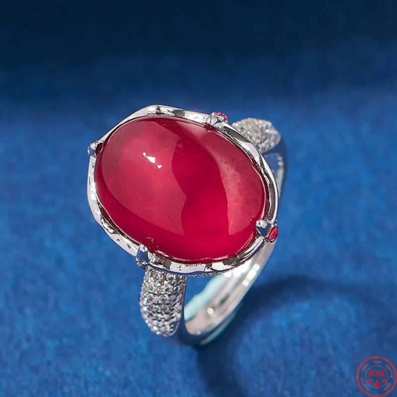 

Женское и мужское кольцо из серебра 925 пробы с фианитом