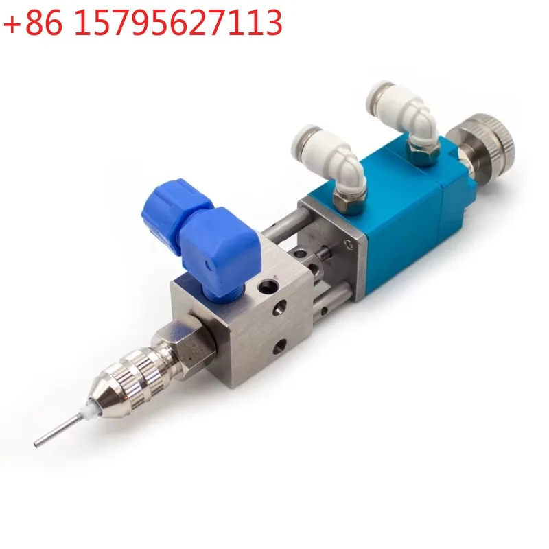 21A High Quality Stainless Steel Single Liquid Pneumatic Precision Glue Dispenser Nozzle Suck Back Glue Dispensing Valve