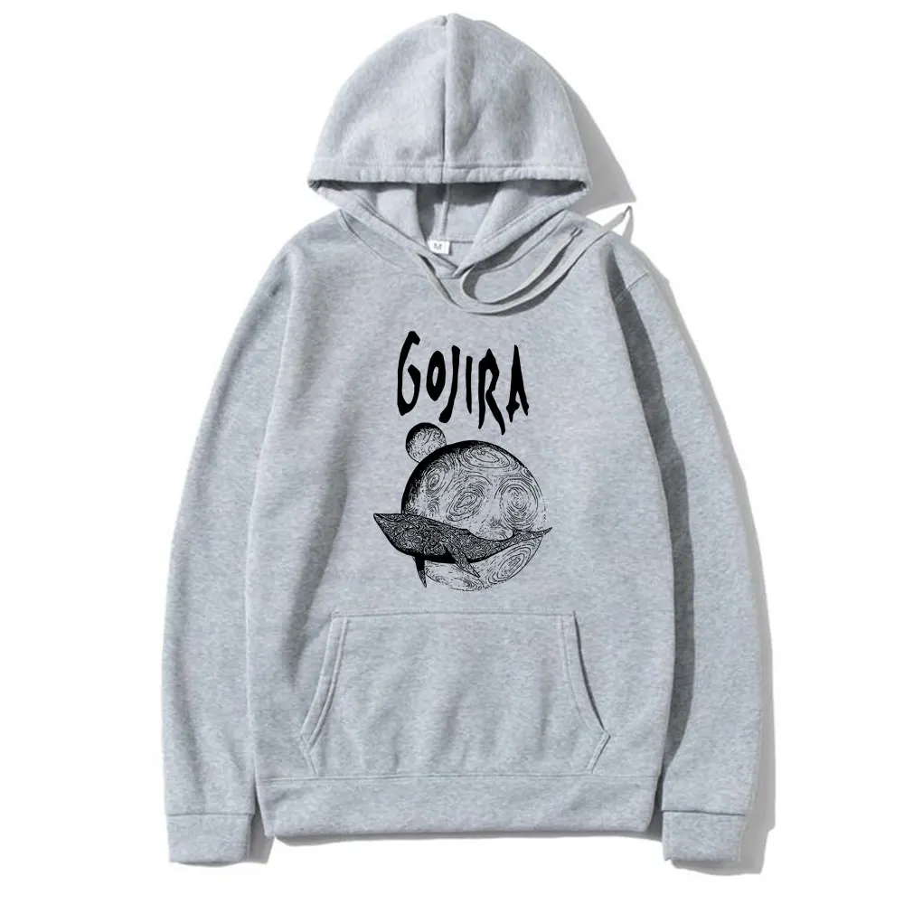French Metal Band Gojira From Mars To Sirius Album Cover Hoodie Men Women Vintage Rock Oversized Pullover Mens Casual Hoodies view 5