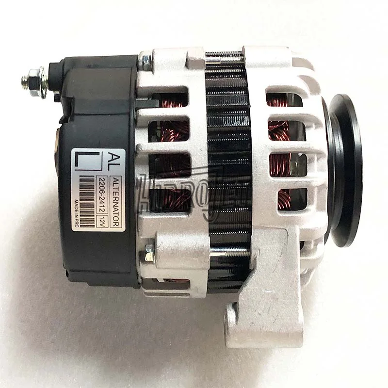 

V2203 12v alternator HIDROJET Construction Machinery Parts Engine alternator for Bobcat S130