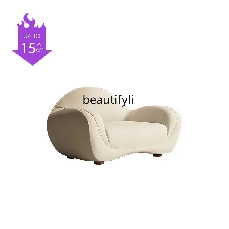 2344 Single sofa chair creative beauty salon rest reception area designer small apartment living room