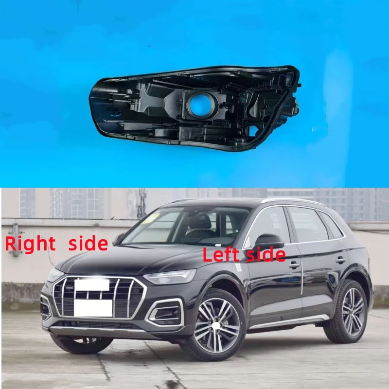 

For AUDI Q5 2021 2022 2023 2024 Headlamp Base Headlight Rear Shell Replacement Headlight House Black Rear Shell