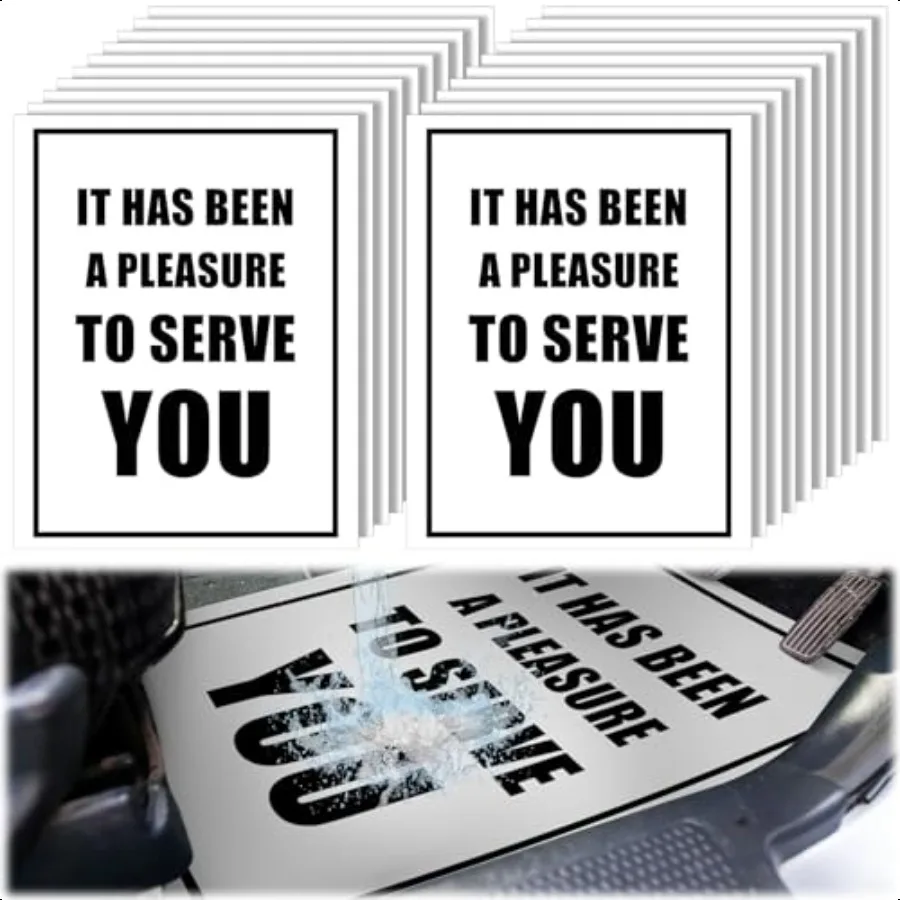 

200 Pcs 15 x 20 Inch Waterproof Car Paper Floor Mats Floor Mats for Cars Temporary Auto pad Covers Protector for Automotive Ve
