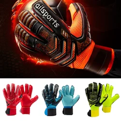 Kids Unisex Professional Soccer Goalkeeper Gloves 4mm Latex With Finger Protection Adults Football Goalie Gloves Protector