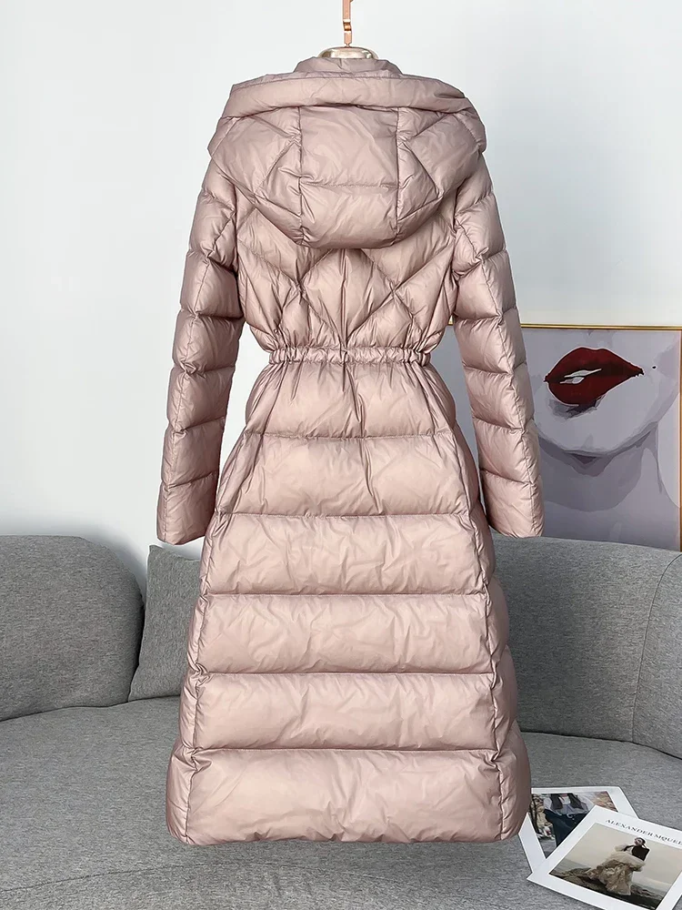 Thick Down Jackets for Women 90% White Goose Down Coats Luxury Down Jacket Women Winter Hooded Coat Doudoune Hiver Femme