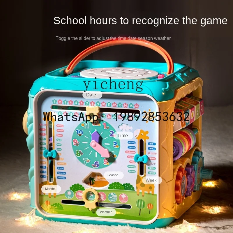 ABC Babyspeelgoed Vroegschoolse educatie Kleine maand Verlichting Intelligentieontwikkeling