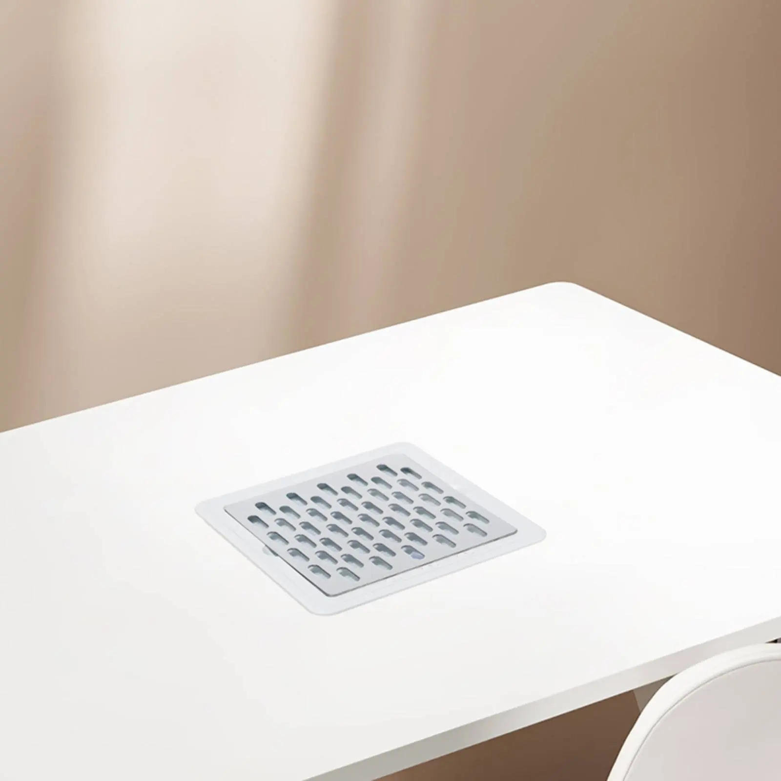 Desktop Nail Vacuum Strong Suction Embedded Nail Dust Collector Built in Manicure Dust Collector Lightweight Compact