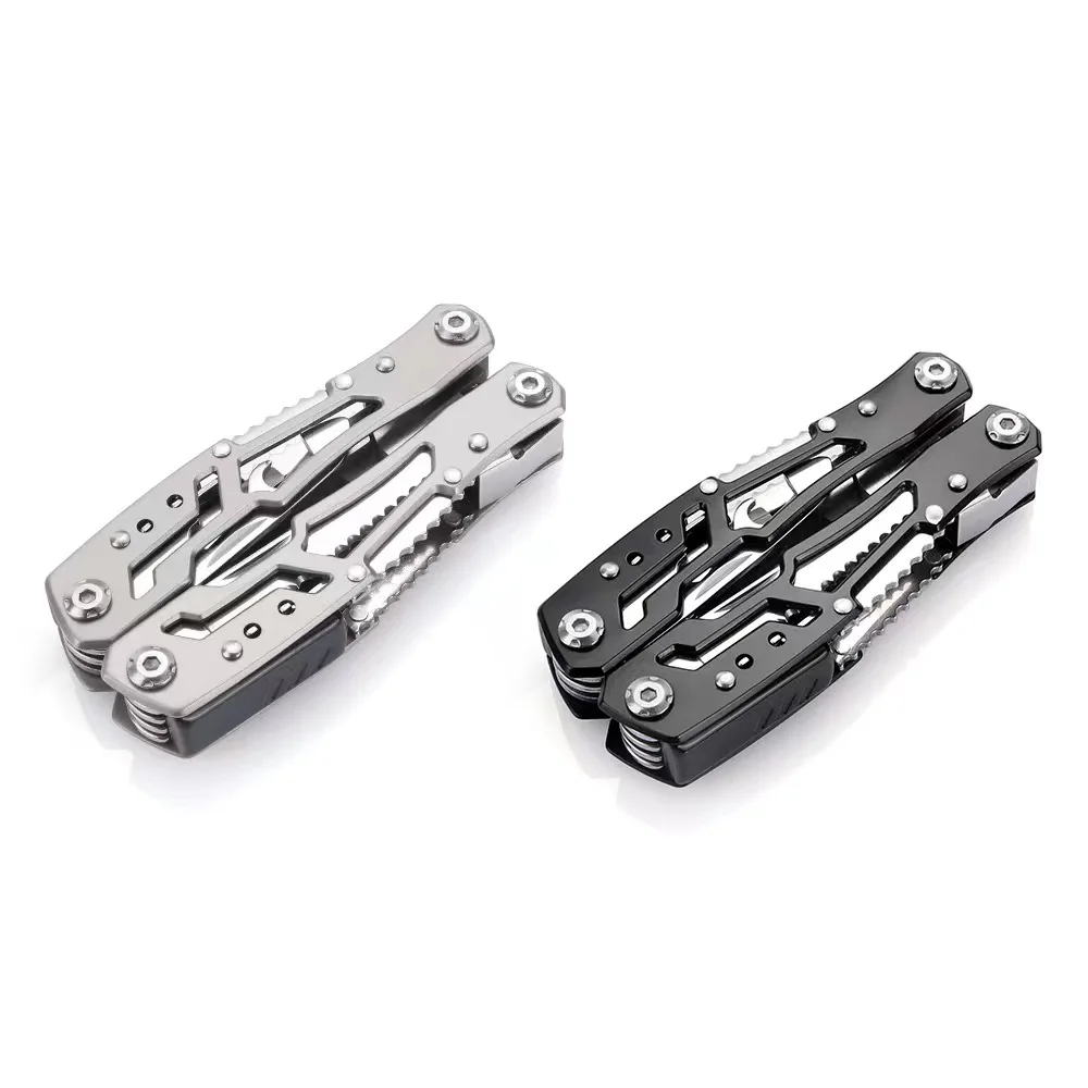 All-steel Combination Tool Pliers Multifunctional Pliers Folding Knife Pliers Field Portable Car Emergency EDC Equipment