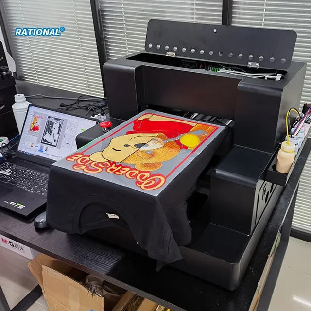 A3 T-shirt Printing Machine Factory Wholesale Prices Clothes Textile Digital T-Shirt Printer Auto A3 Clothes DTG Inkjet Printer