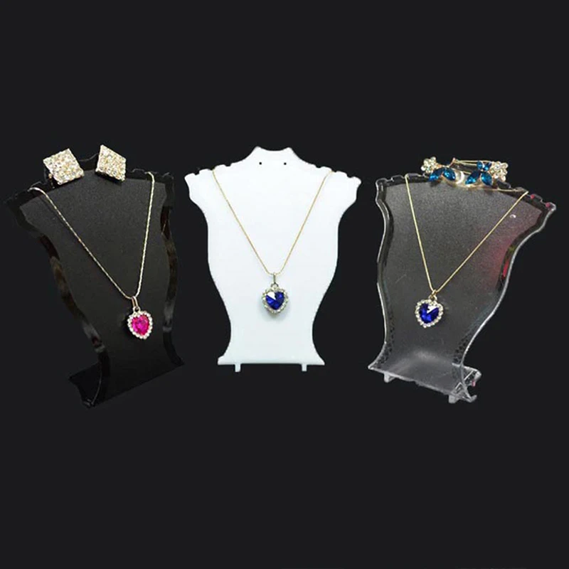 Necklace Holder Pendant Jewellry Display Stand Earrings Display Stand For Exhibition Shelf Jewelry Photography Props