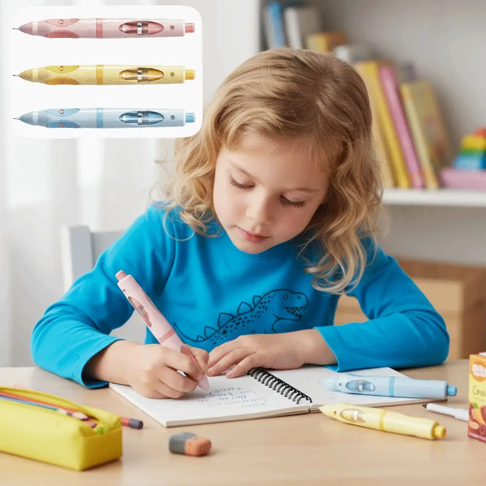 Correct grip Automatic Coring Ergonomic Mechanical Pencils 0.7 Mm Anti-slip Automatic Pencil Multicolor Comfort Soft Grip